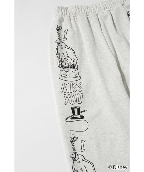 Disney / SWEAT PANTS(ダンボ)【WCJ-TD-053GRY27】