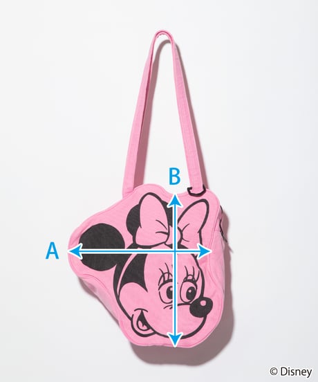 Disney / FACE DESIGN TOTE BAG(ミニー)【WCJ-GC-055PNK02A】