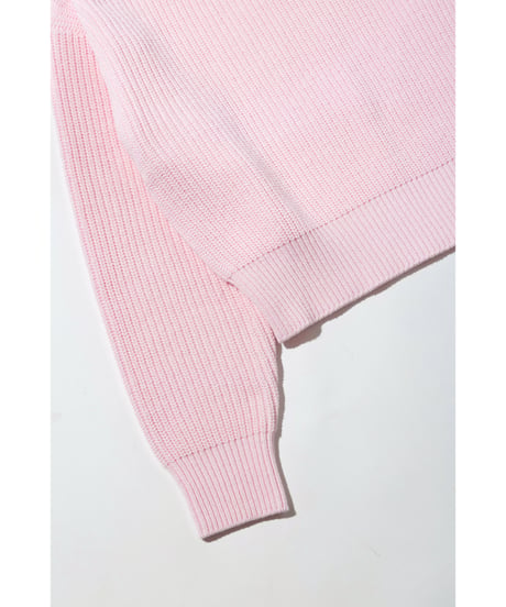 浅VネックニットTOPS【WCJ-MK-032PNK】