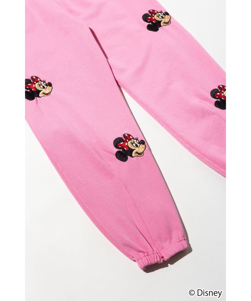 Disney / EMBROIDERY SWEAT PANTS(ミニー)【WCJ-TD-045
