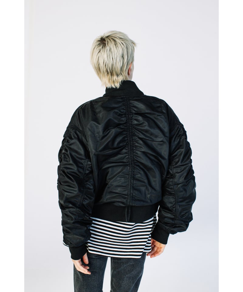 WC JAPAN - 美品　WCJ ポケット付きMA-1【WCJ-AB-079BK】 ポケット付きMA-1【WCJ-AB-079BK】 【公式通販】