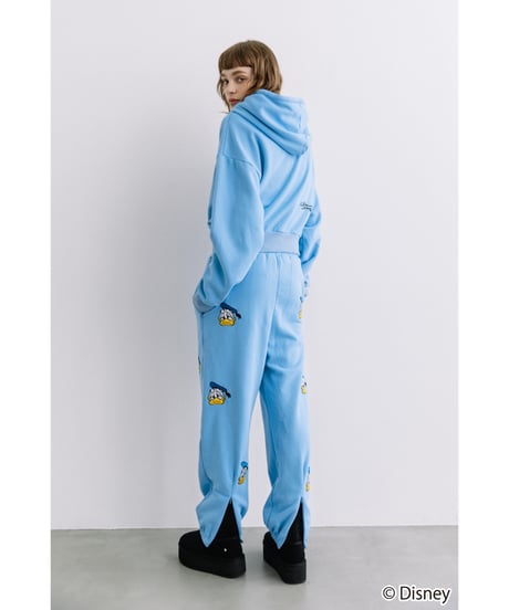 Disney / EMBROIDERY SWEAT PANTS(ドナルド)【WCJ-TD-045BLU03】