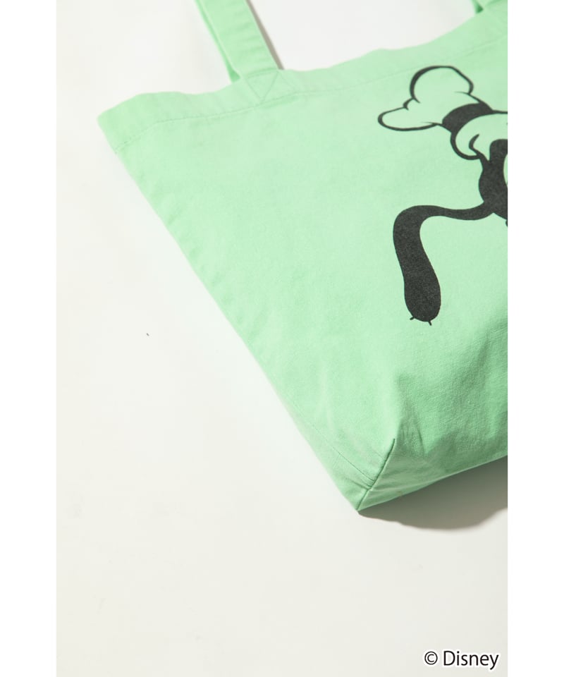 Disney / WIDE TOTE BAG(グーフィー)【WCJ-TD-006GRN06】