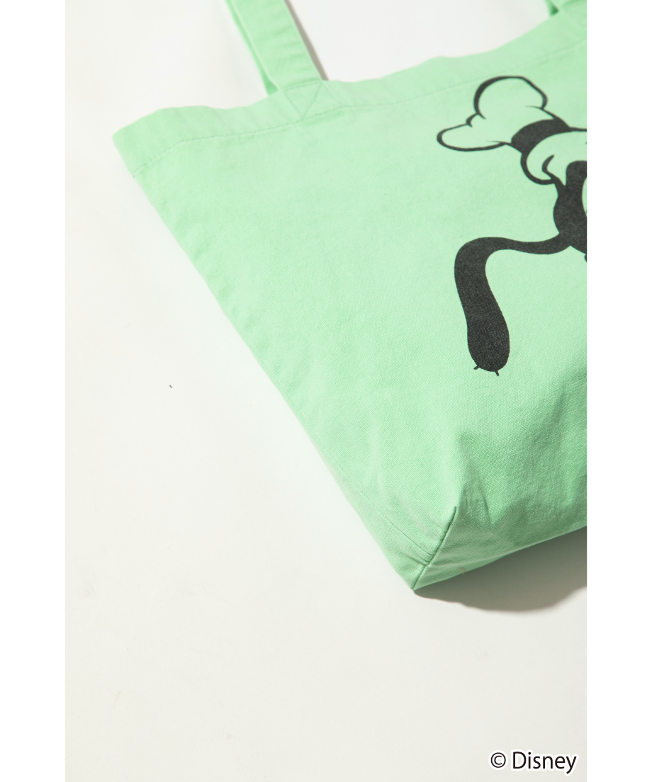 新品♡WCJディズニーバッグ　グーフィー Disney / TOTE BAG S（グーフィー）【WCJ-GC-047GRN06】 | W