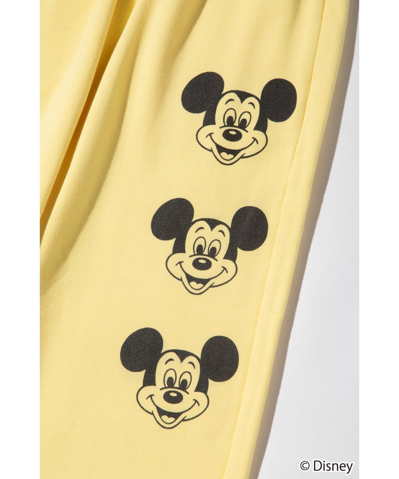 Disney / SWEAT PANTS(ミッキー)【WCJ-NA-050YEL01】 | W