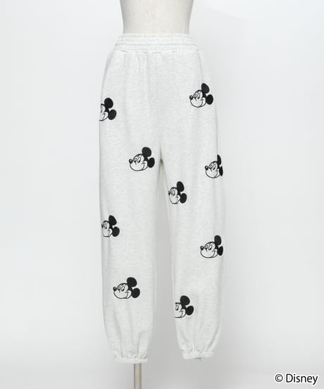 Disney / EMBROIDERY SWEAT PANTS(ミッキー)【WCJ-TD-045GRY01】