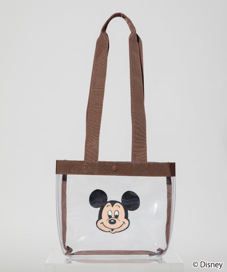 Disney / PVC TOTE BAG(ミッキー)【WCJ-TD-008BRN01】
