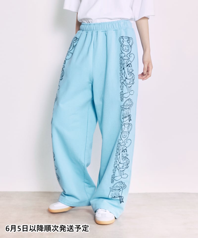Disney / SWEAT PANTS(ドナルド)【WCJ-TD-053BLU03】※6月5