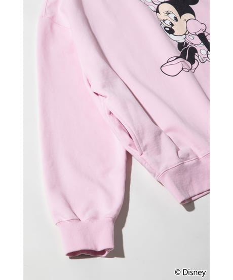 Disney / MINNIE SWEAT TOP【WCJ-TD-021PNK】