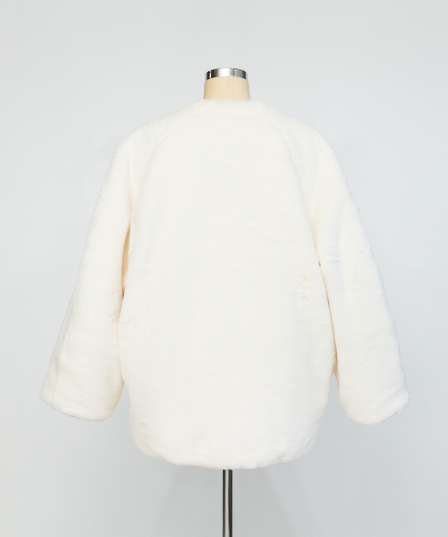 ひょうたんキルトリバーシブルコート【WCJ-JF-064IVO-IVO