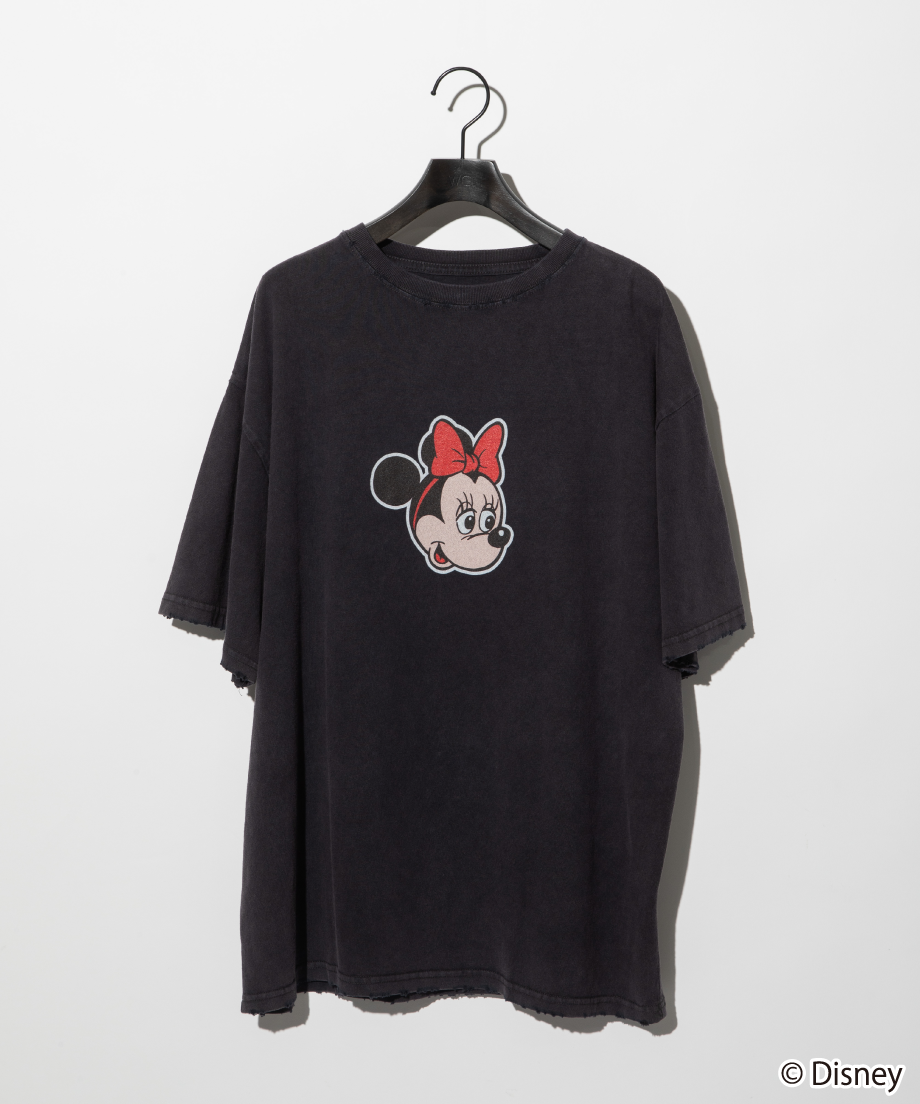 未使用！wcj ミニー Tシャツ 黒ブラック 半袖　ミッキー WCJ Disney ミニー Tシャツ ブラック
