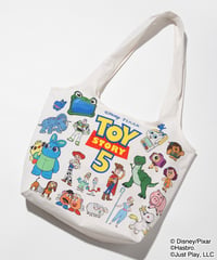 【撥水】Disney&Pixar / TOY STORY 5 / 膨張エコバッグ【WCJ-TD-058WHT】