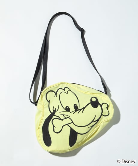 Disney / FACE DESIGN SHOULDER BAG（S）(プルート)【WCJ-GC-057YEL07】