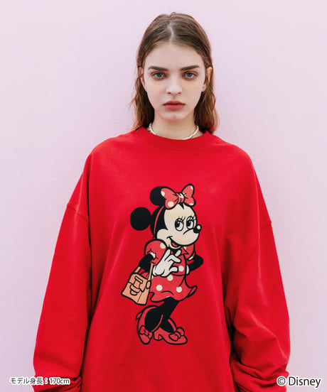 Disney / SWEAT BIG TOP(ミニー)【WCJ-TD-004RED02】