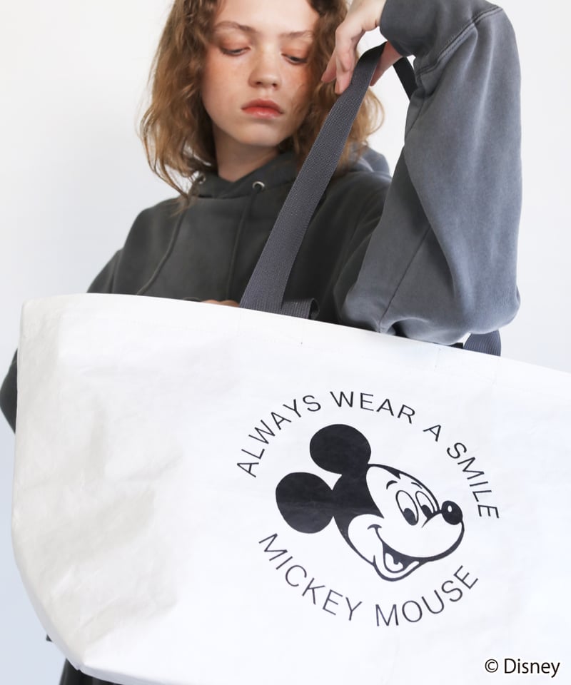 Disney / PAPER TOTE BAG(ミッキー)【WCJ-GC-006WH】 | W Disney / PAPER TOTE BAG(ミッキー)【WCJ-GC-006WH】 | W
