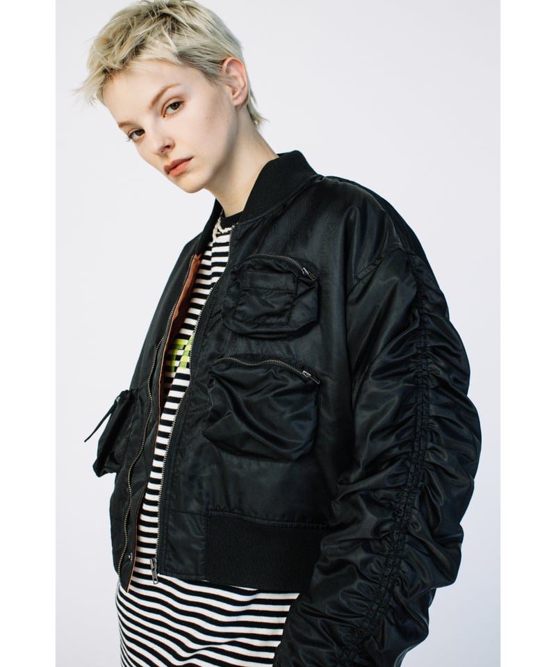 ポケット付きMA-1【WCJ-AB-079BK】 | WCJ OFFICIAL WEB STORE