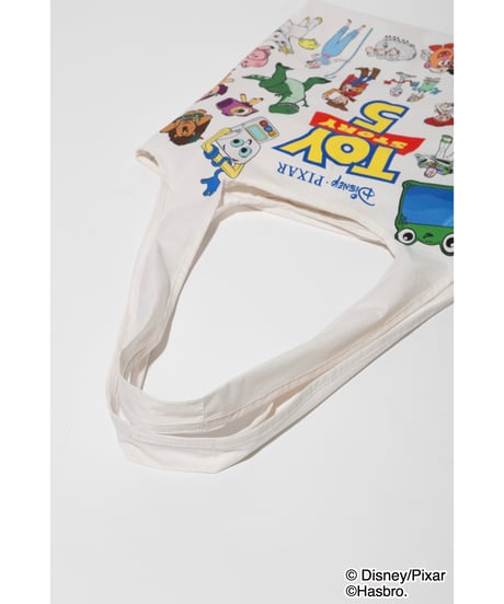 【撥水】Disney&Pixar / TOY STORY 5 / 膨張エコバッグ【WCJ-TD-058WHT】 ※7月上旬発売予定