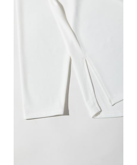【速乾】【防シワ】オーバーサイズアウトシームカットソー【WCJ-PP-122WHT】