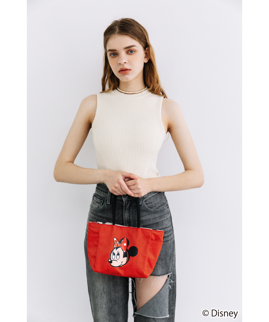 撥水】Disney / REVERSIBLE TOTE BAG(S)(ミニー)【WCJ-TD
