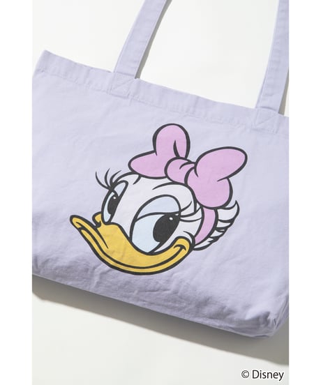 Disney / WIDE TOTE BAG(デイジー)【WCJ-TD-006PUR04】