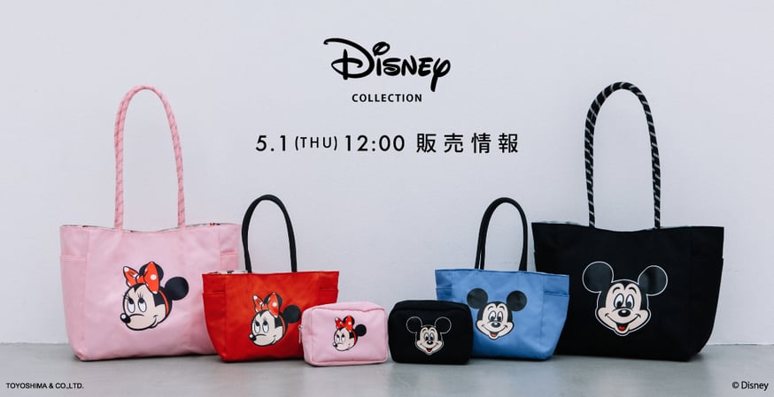 ちゃむ！WCJ 撥水リバーシブル バック ミッキー 撥水】Disney / REVERSIBLE TOTE BAG(S)(ミッキー)【WCJ-T
