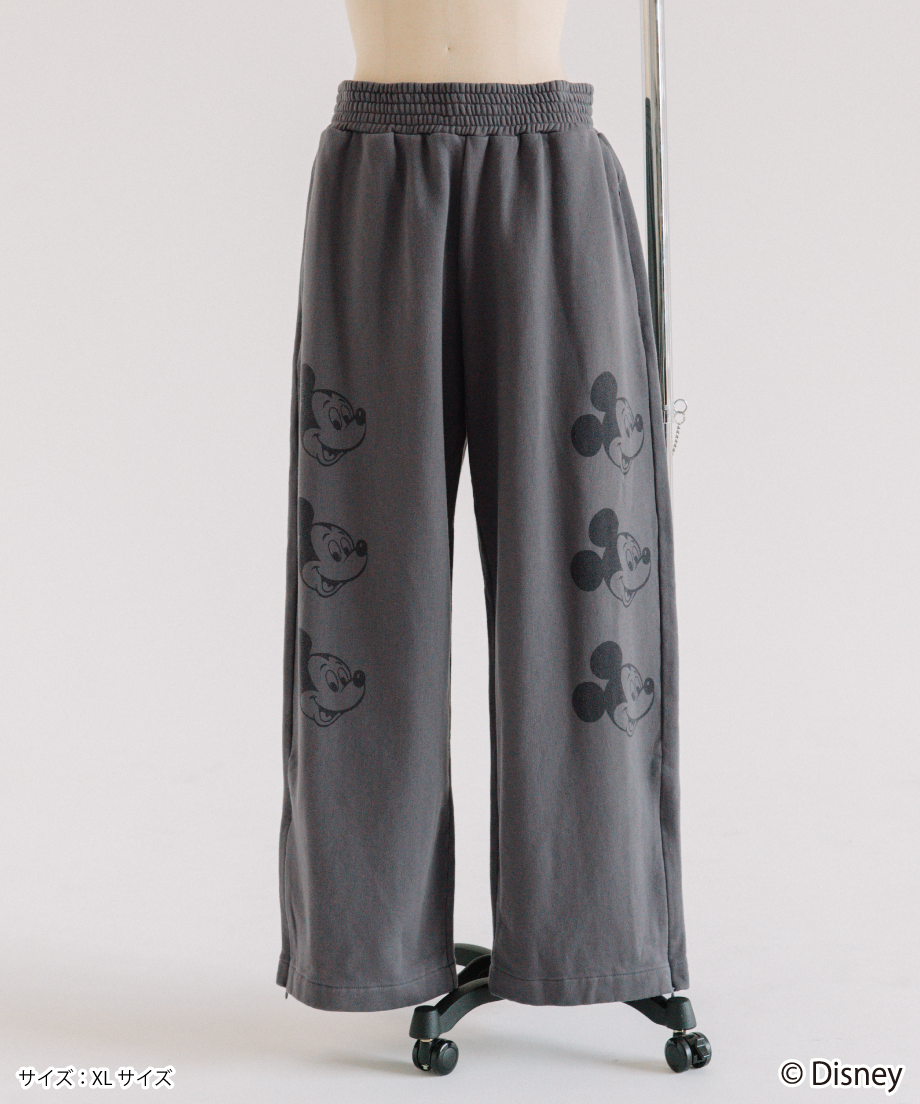WCJ ミッキー　スウェット　ダークグレー Disney / SWEAT PANTS(ミッキー)【WCJ-NA-022DGY】 | WCJ