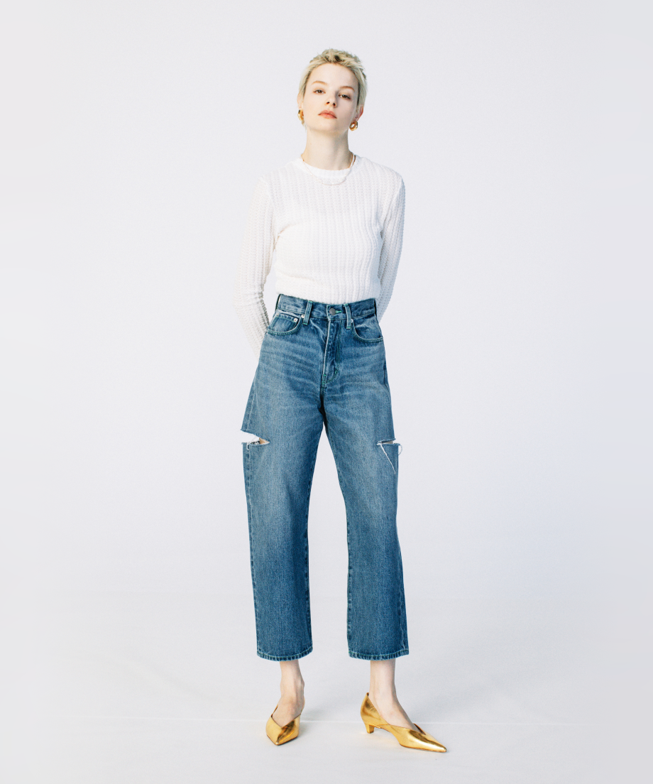 SIDE CUT DENIM PANTS【WCJ-GM-014BU】 | WCJ OFFICI