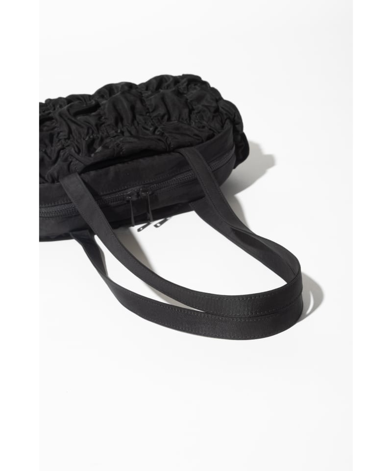 撥水】ギャザーバッグ【WCJ-HI-008BLK】※2月18日以降順次発送予定