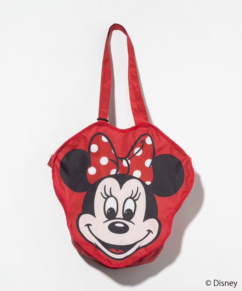 WCJ ミニー フェイス トートバッグ ディズニー Disney / FACE DESIGN COLOR TOTE BAG(ミニー)【WCJ-GC