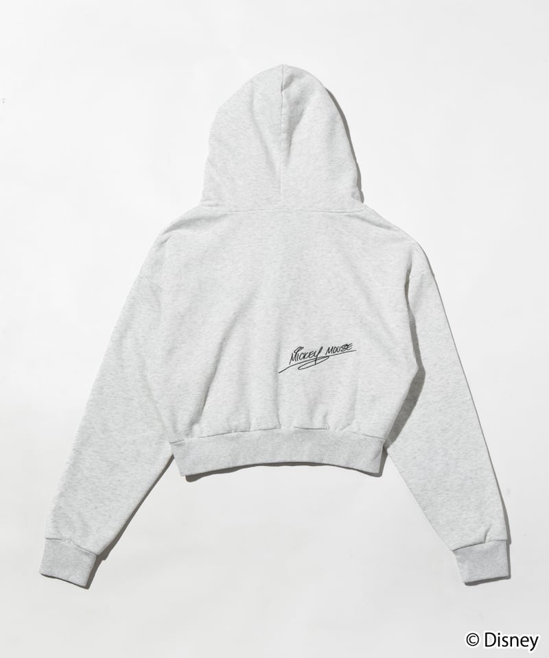 Disney / EMBROIDERY ZIP HOODIE(ミッキー)【WCJ-TD-044