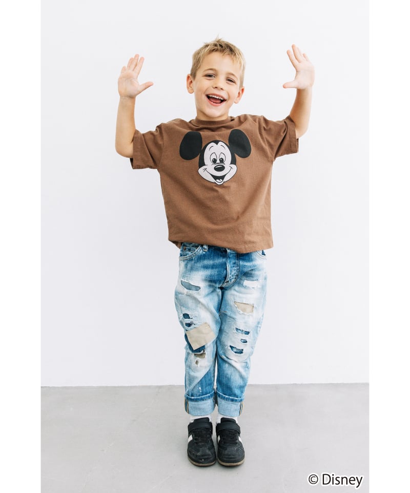 Disney / KIDS TEE（ミッキー）【WCJ-GC-051BRN01】 | WCJ