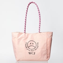 【撥水】リバーシブルボックストートバッグ【WCJ-QU-114YEL-BLU】 撥水】リバーシブルボックストートバッグ【WCJ-QU-114YEL-BLU
