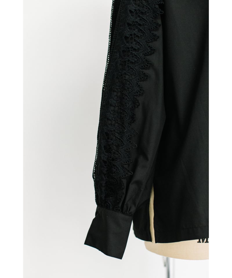 レーススリーブブラウス【WCJ-PP-071BK】 | WCJ OFFICIAL WEB STORE