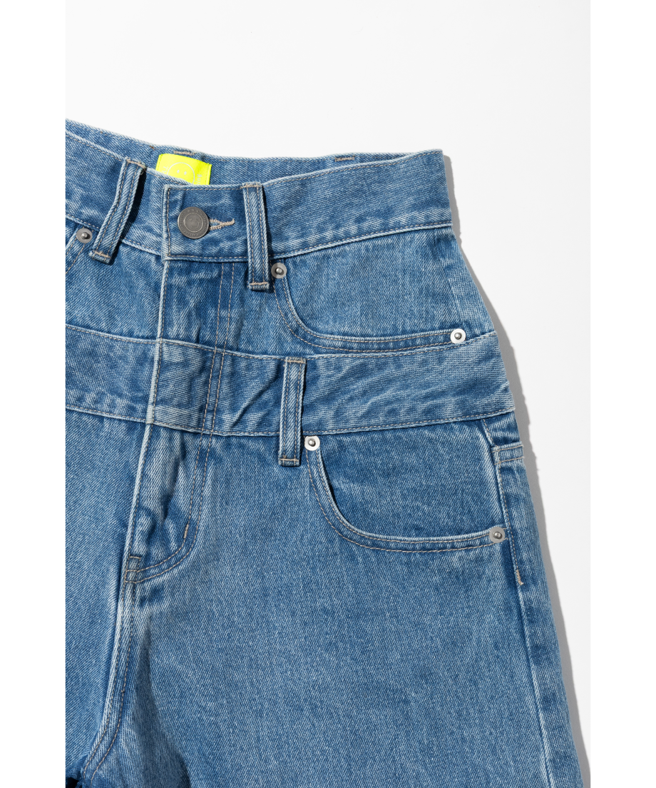 レイヤードデニムパンツ【WCJ-GM-026BLU】 | WCJ OFFICIAL WEB S