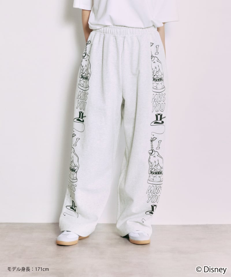 Disney / SWEAT PANTS(ダンボ)【WCJ-TD-053GRY27】 | WC