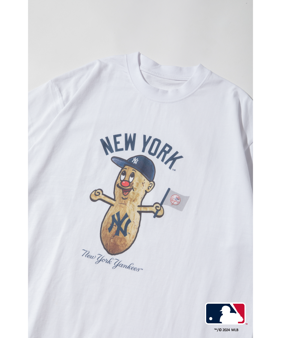 MLB TEE(ニューヨーク・ヤンキース)【WCJ-GC-038WHT-NYY】 | WCJ MLB TEE(ニューヨーク・ヤンキース)【WCJ-GC-038WHT-NYY】 | WCJ