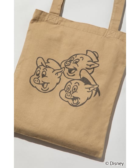 Disney / TOTE BAG S（三匹の子ぶた）【WCJ-GC-047BEG13】