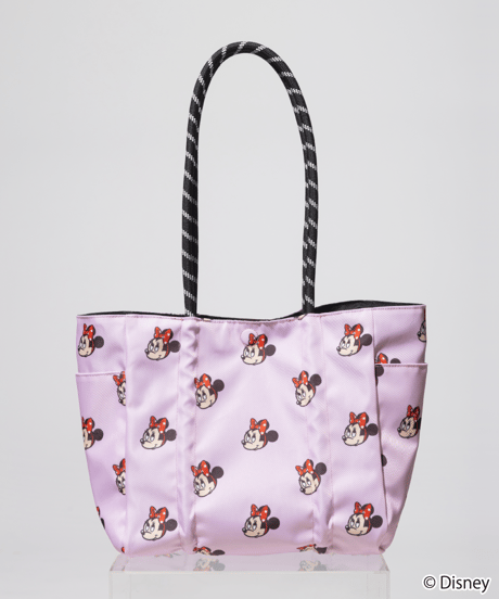 【撥水】Disney / REVERSIBLE TOTE BAG(ミニー)【WCJ-TD-012BLK-PNK02】※5月下旬発売予定