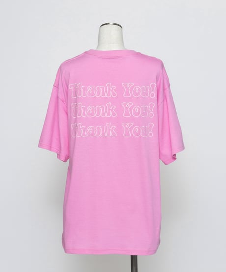 THANK YOU TEE【WCJ-TC-146PNK】