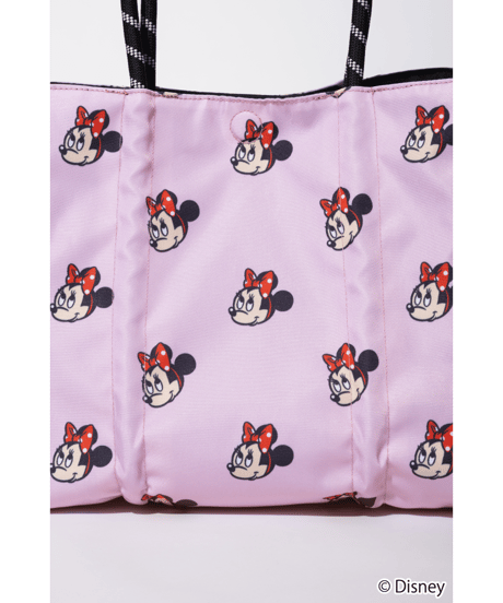 【撥水】Disney / REVERSIBLE TOTE BAG(ミニー)【WCJ-TD-012BLK-PNK02】※5月下旬発売予定