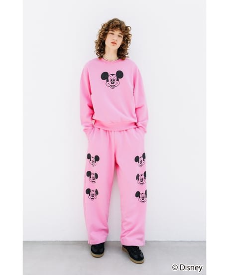 Disney / SWEAT PANTS(ミッキー)【WCJ-NA-050PNK01】