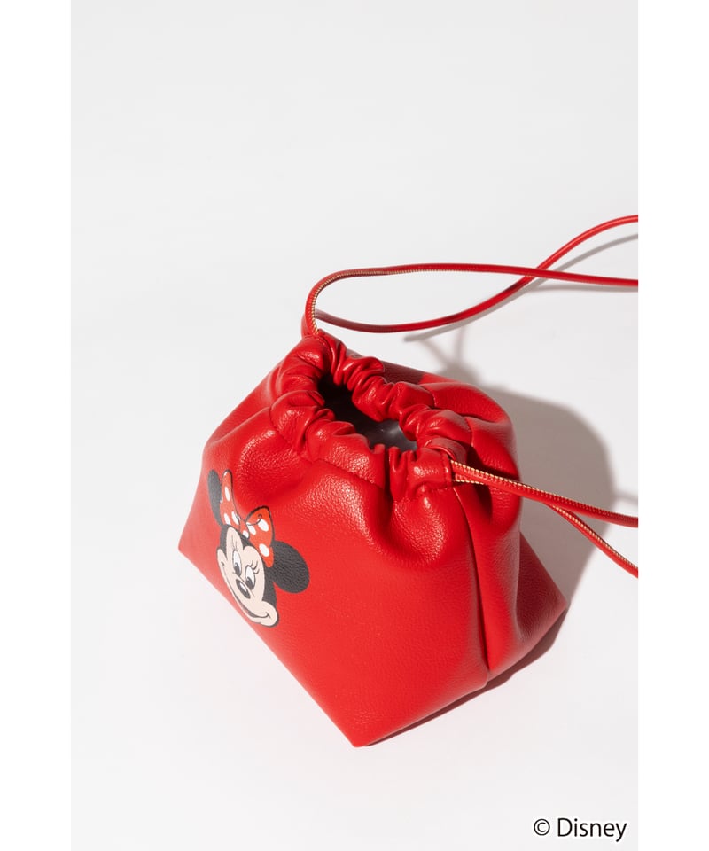 Disney / DRAWSTRING BAG(ミニー)【WCJ-TD-052RED02】 |