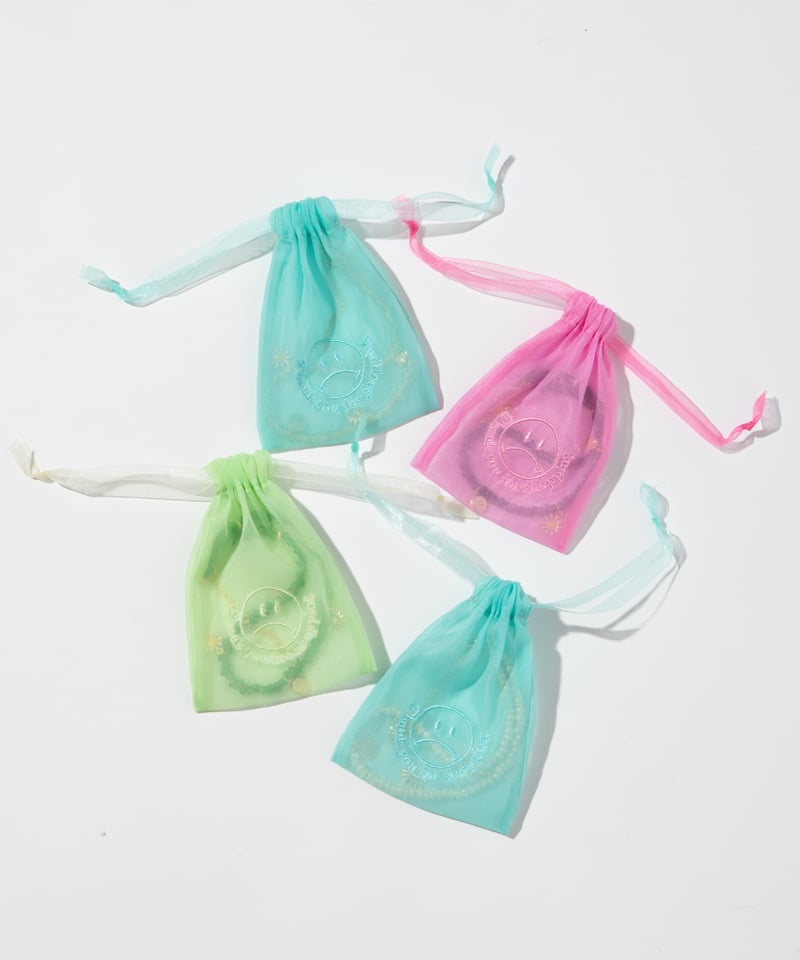 チャーム付きビーズネックレス【WCJ-GB-021CLR】 | WCJ OFFICIAL WE