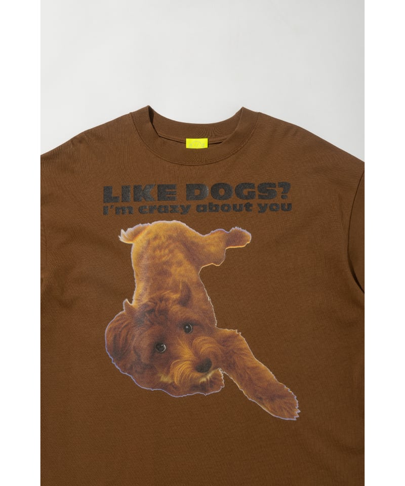 DOG TEE【WCJ-LK-031BRN】 | WCJ OFFICIAL WEB STORE