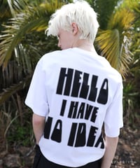 I HAVE NO IDEA TEE【WCJ-TC-145WHT】