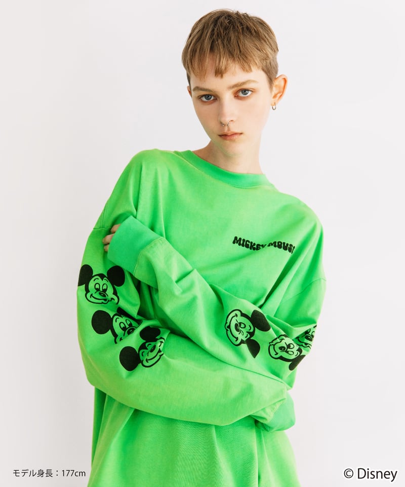 Disney / I LOVE LS TEE【WCJ-TD-049GRN】 ※3月下旬発売予定