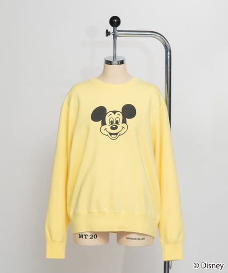 Disney / SWEAT TOP(ミッキー)【WCJ-NA-049YEL01】