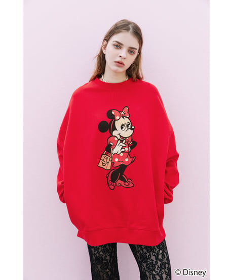 Disney / SWEAT BIG TOP(ミニー)【WCJ-TD-004RED02】