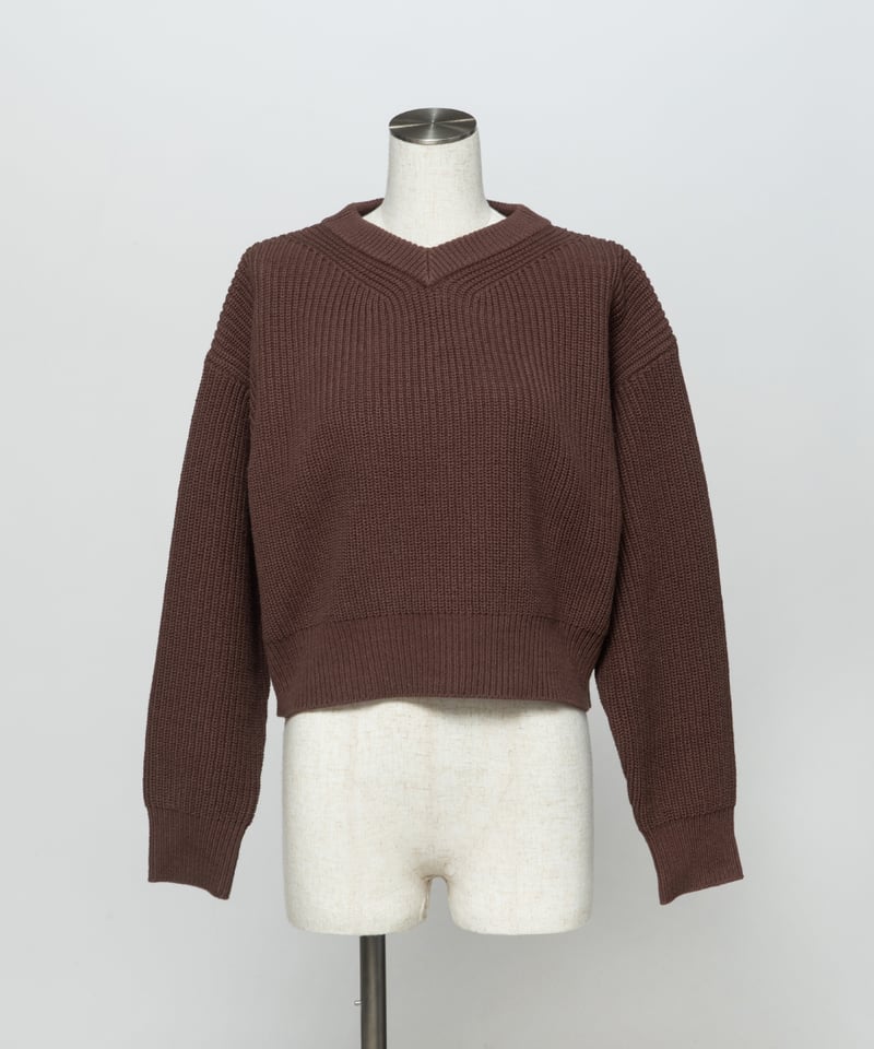 サンスペル ニット 美品 ブラウン M スエードベルト（Brown）| Sunspel