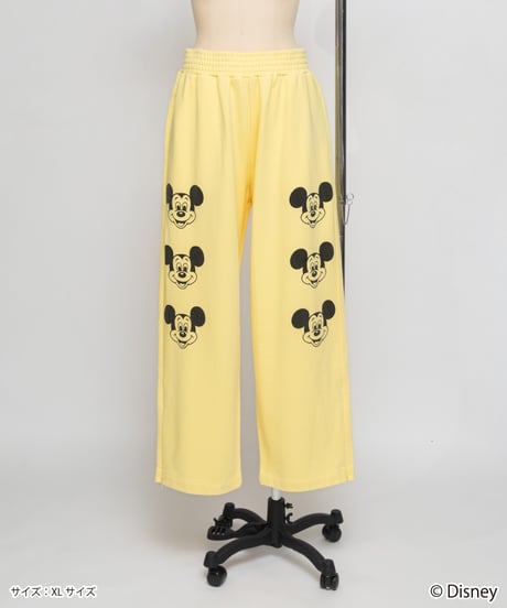 Disney / SWEAT PANTS(ミッキー)【WCJ-NA-050YEL01】